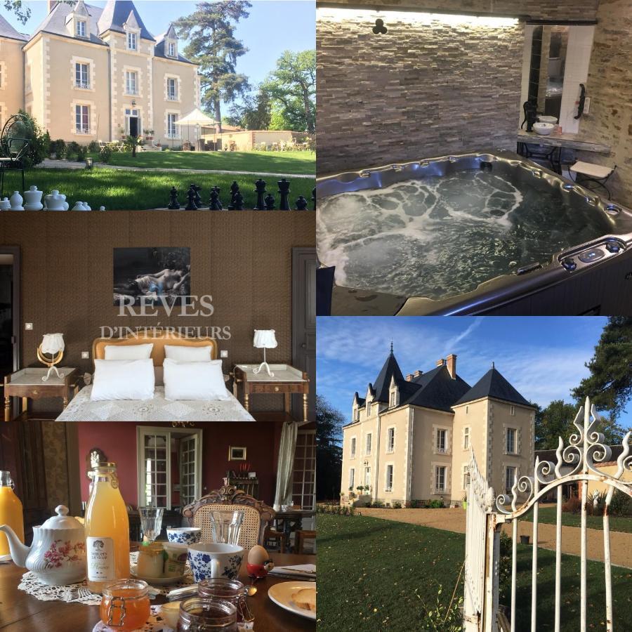 Le Petit Chateau Des Cedres Mouchamps Esterno foto